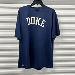Vintage 90's Duke Blue Devils Basketball Trainer T-Shirt Medium USA Made XL